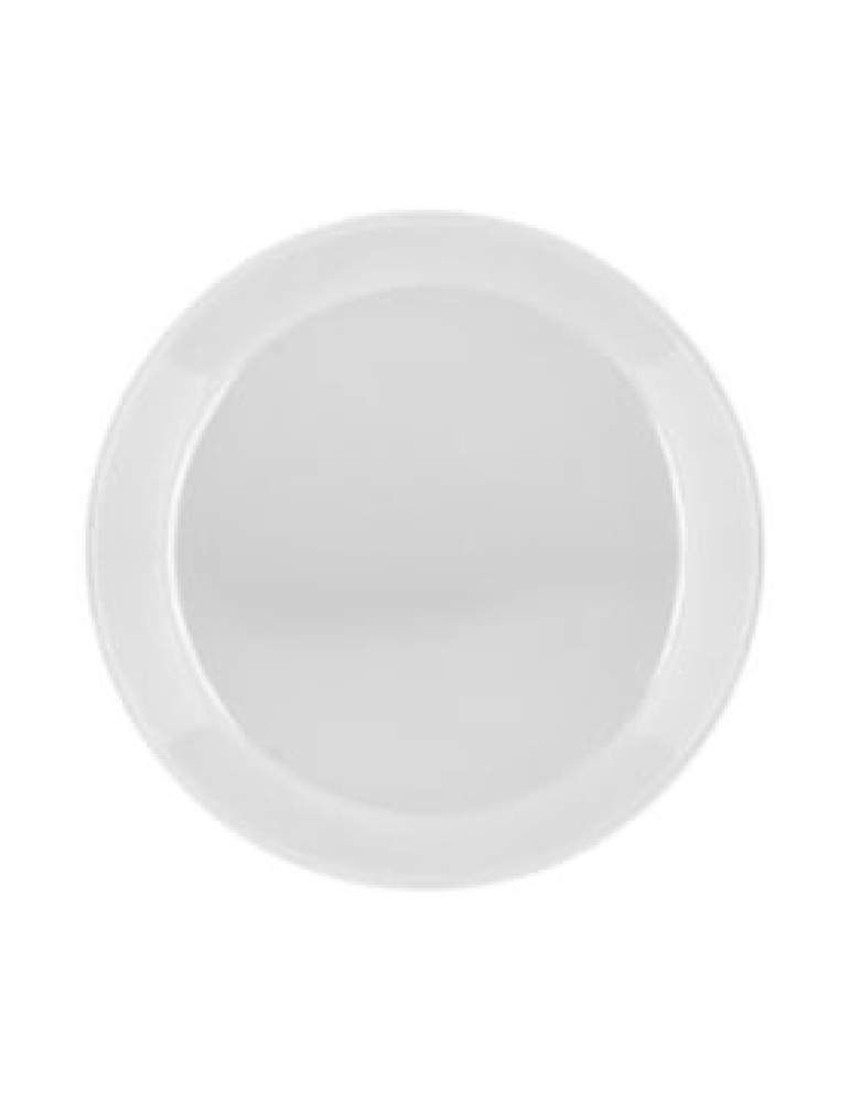 DINNER PLATE 230 X 20MM - WHITE H/DUTY- PACK OF 24