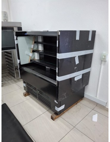 WALL CHILLER 1.2M – LOW BOY SINGLE GLAZE UNIT - 1270(W)X860(D)X1385MM(H) (ONLY 1 UNIT-SHOP SOILED-NEW BUT NO BOX)