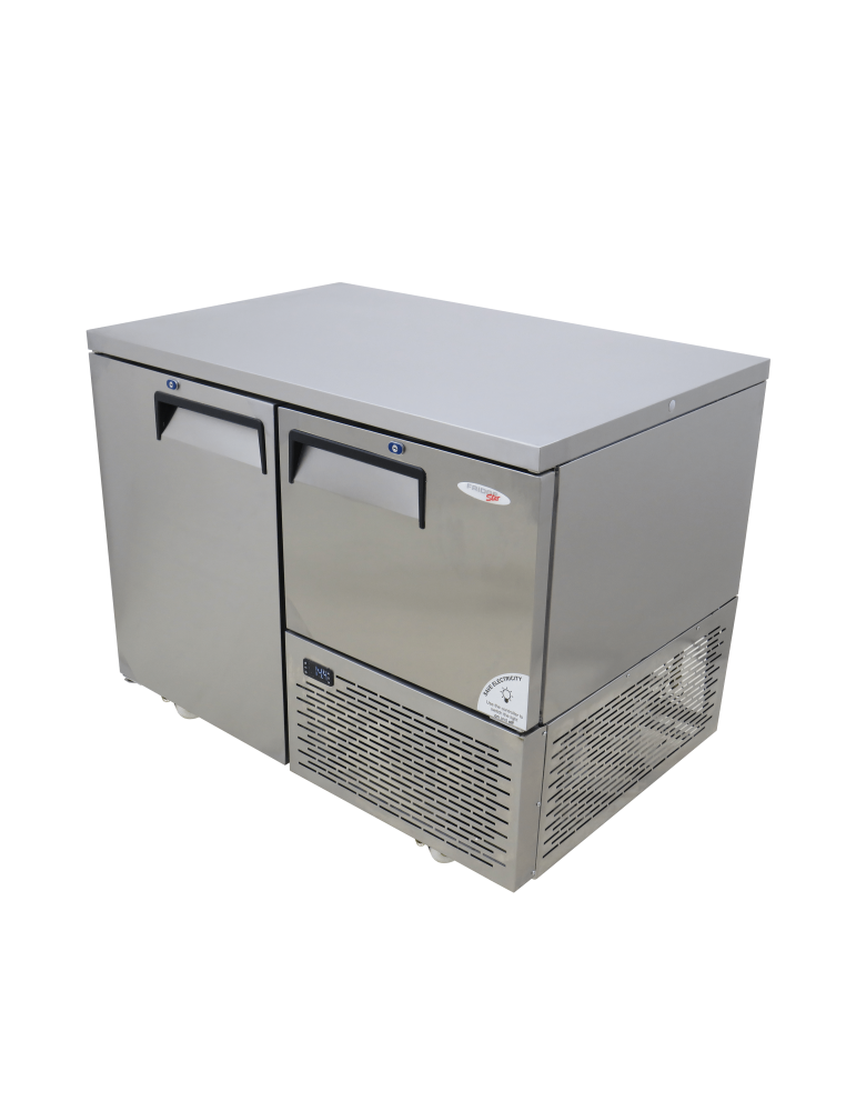 1.5 S/Steel Door Underbar Fridge 1142mm / 373L