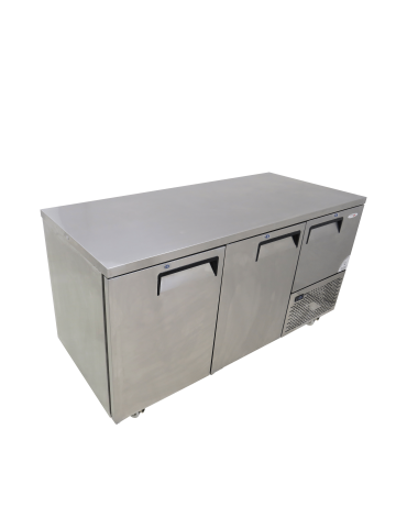 2.5 S/Steel Door Underbar Fridge 1722mm / 633L