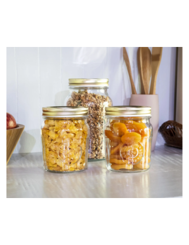 NADIR AMERICANO VINTAGE JAR, 500ML (120X94MM DIA) , PACK OF 6 