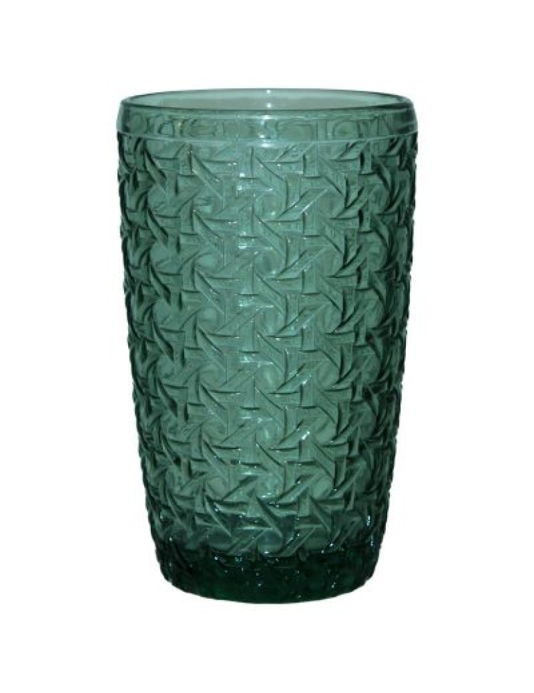 HIBALL WEAVE GREEN 380ML , SET OF 12 