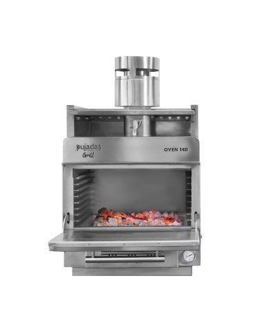 PUJADAS CHARCOAL OVEN 140 STAINLESS STEEL 