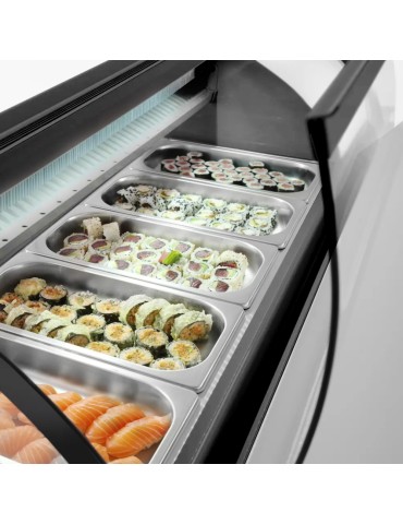 POLARCAB SUSHI FRIDGE - 6 X 1/3GN & 1 X 1/2GN