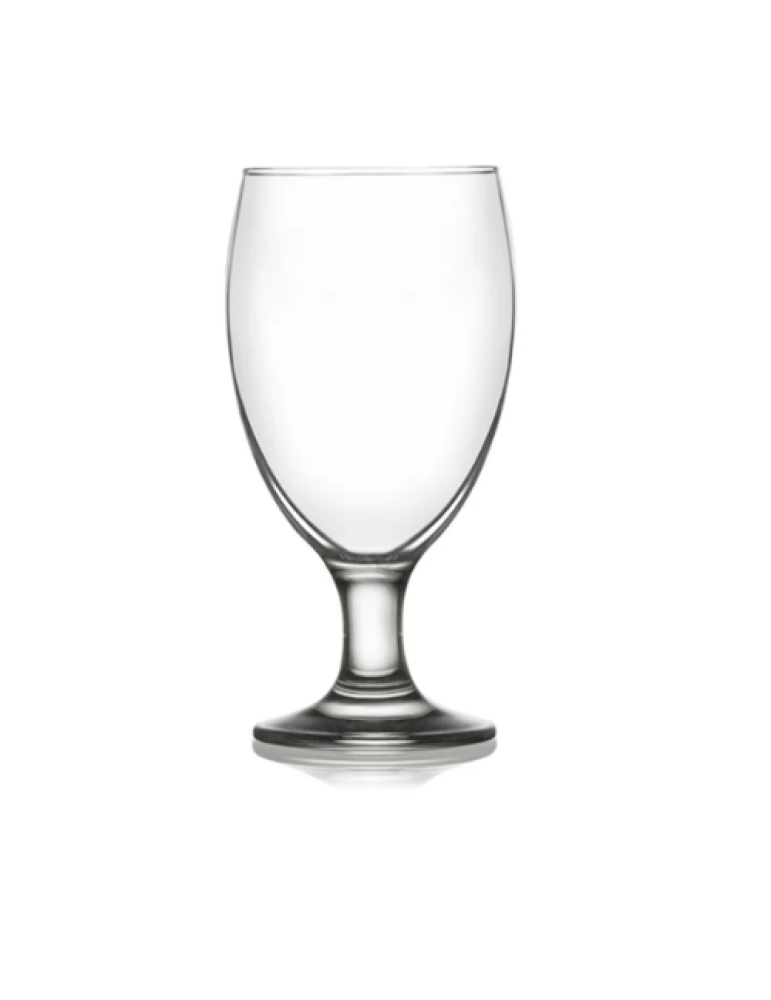 EMPIRE DRAUGHT BEER GLASS STEMMED 590ML,PACK OF 6   - (EMP571)