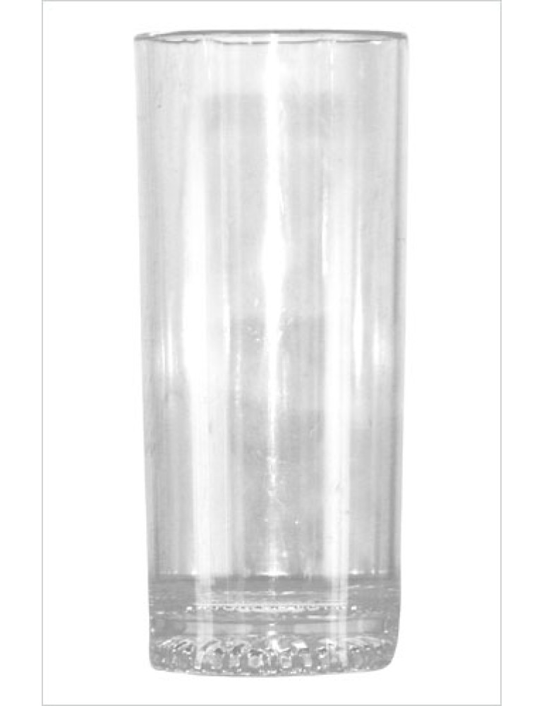 CLEAR ACRYLIC GLASS 250ML- PACK OF 24 