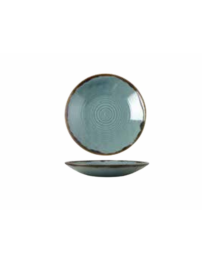 ELE AUTUMN CORN BLUE COUPE BOWLS 25 CM (PACK OF 12)