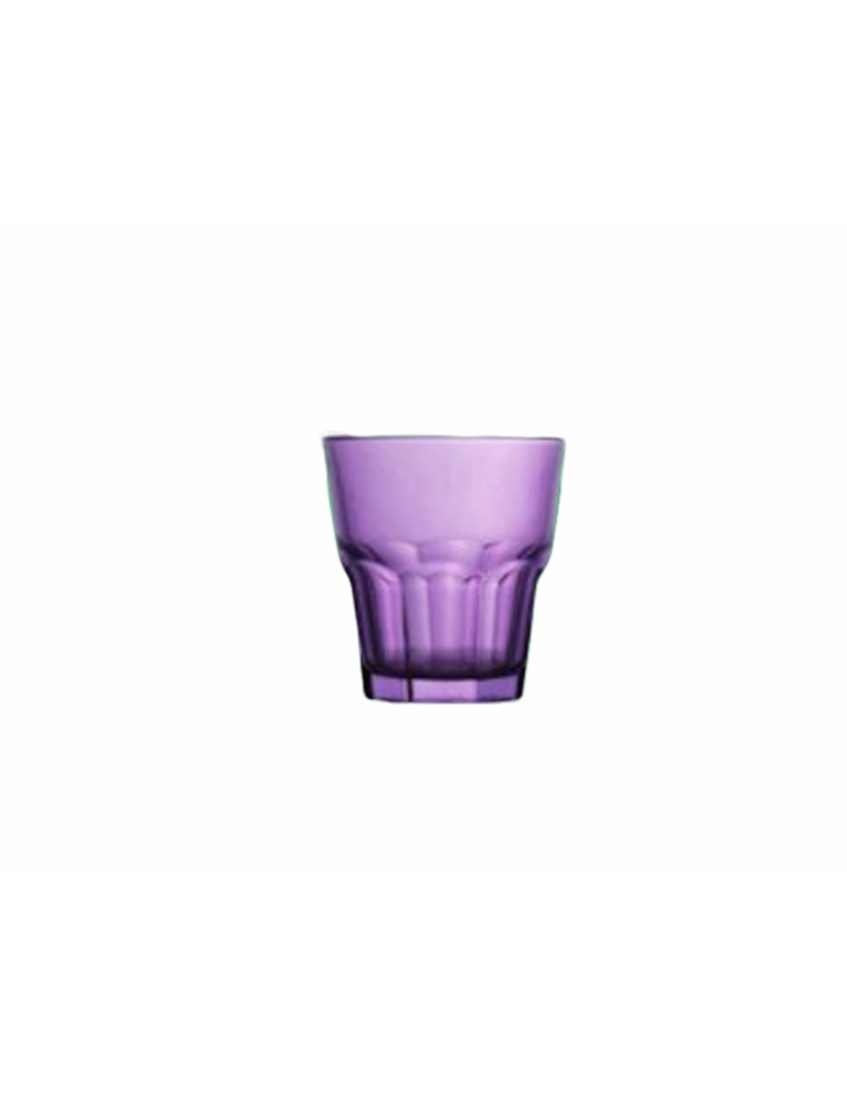 GRANITY GLASS 270ML PURPLE , SET OF 12