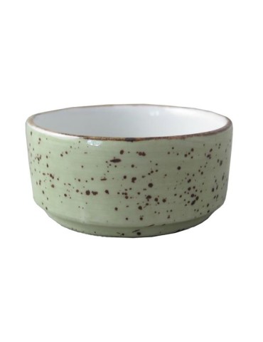 ELE RUSTIC GREEN SAUCE DIP    6 CM (PACK OF 24)