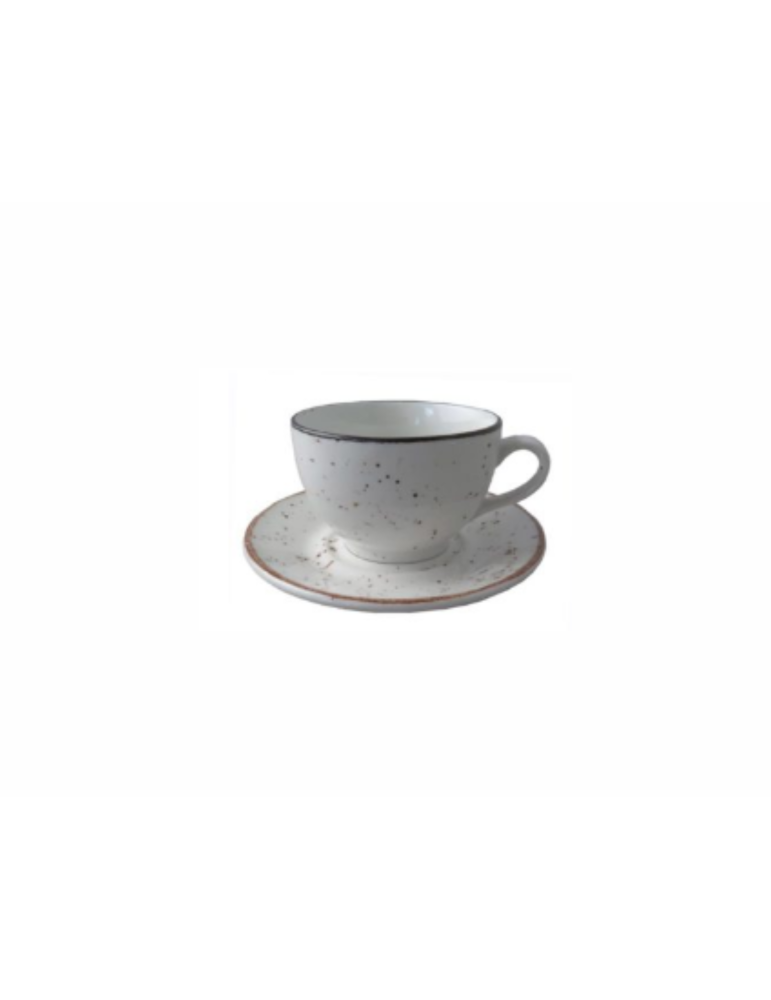 ELE RUSTIC WHITE ESPRESSO CUP 0.075L (PACK OF 24)