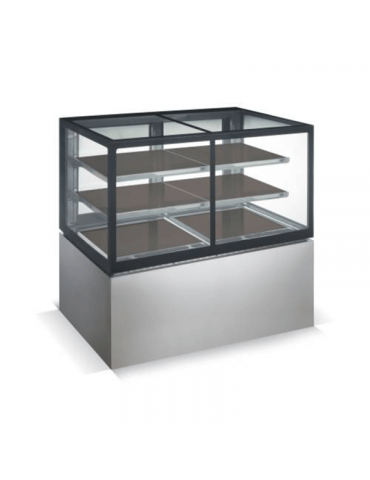 DISPLAY CABINET COMBO [HOT/COLD] - FLOOR STANDING 1500MM - SALVADORE (PACK OF 1)