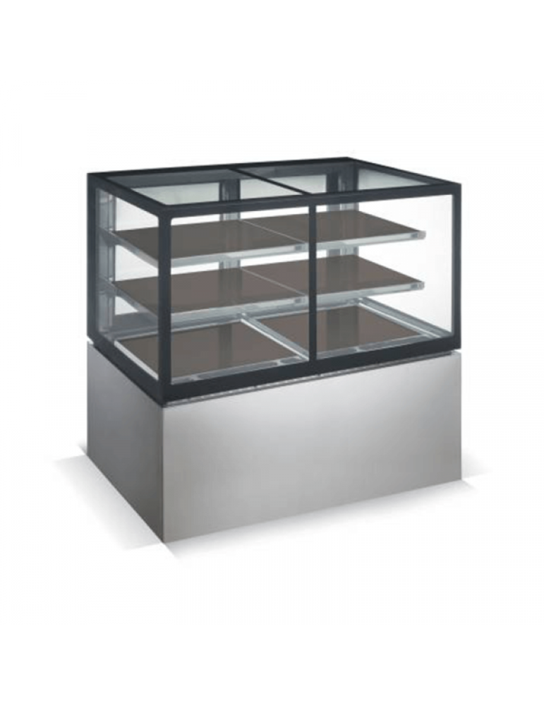 DISPLAY CABINET COMBO [HOT/COLD] - FLOOR STANDING 1500MM - SALVADORE (PACK OF 1)