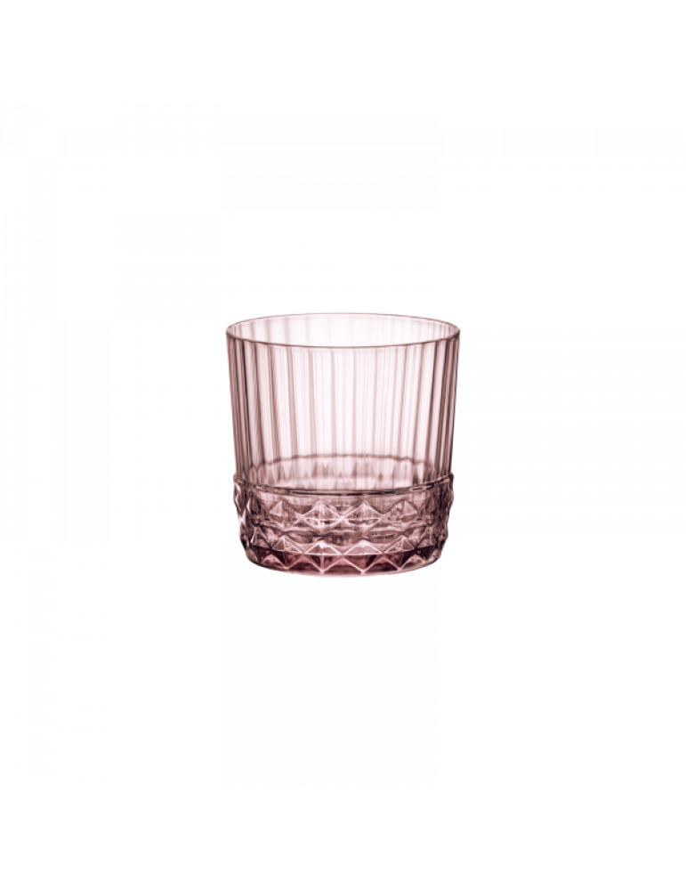 AMERICA '20s - LILAC ROSE - ROCKS 30CL H83.5MM W83.5MM (6) (PACK OF 6)
