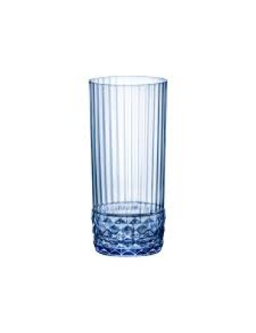 AMERICA '20s - SAPPHIRE BLUE - COOLER 49CL H162MM W73.5MM (6) (PACK OF 6)