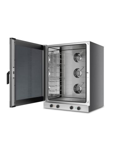 SMEG Professional humidified, convection oven in stainless steel, 10 trays 600x400mm or GN1/1