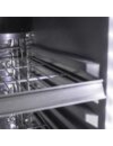 POLARCAB BEVERAGE COOLER - 620 X 635 X 1732MM - BLACK