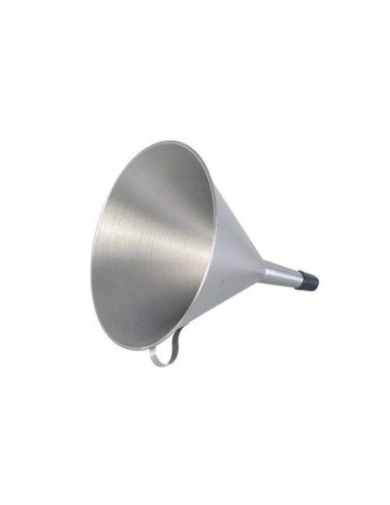 FUNNEL ROUND S/STEEL WITH REMOVABLE STRAINER - 180MM (PACK OF 1)