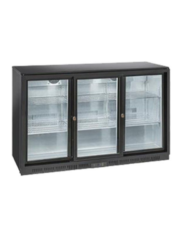 POLARCAB BACK BAR COOLER - 3 SLIDING DOOR