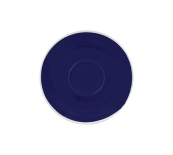 ITALIA - BLUE - CAPPUCCINO SAUCER - 16C... ITALIA - BLUE - CAPPUCCINO SAUCER - 16C...