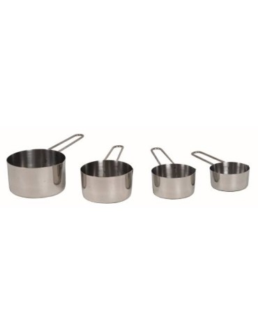 MEASURING CUP SET S/STEEL - 4 PIECE (PACK OF 1)