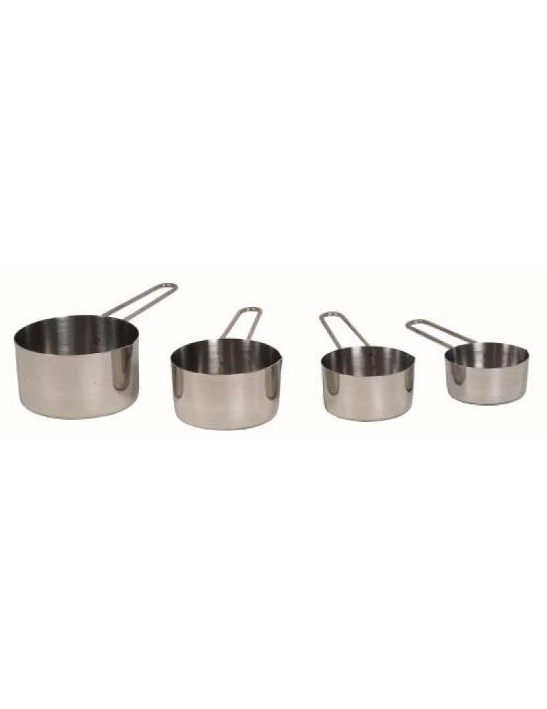MEASURING CUP SET S/STEEL - 4 PIECE (PACK OF 1)