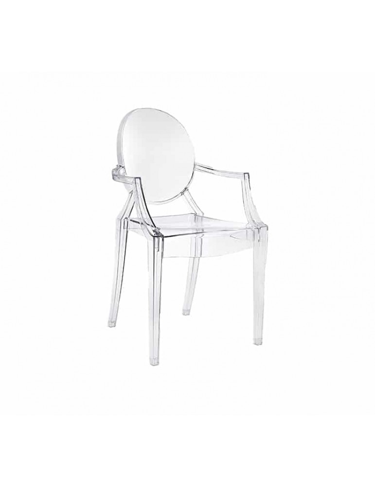 GHOST  ARM CHAIR PESPEX
