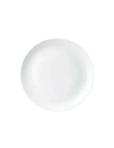 PRIMA - WHITE - COUPE DINNER PLATE - 29CM (Pack of 12)