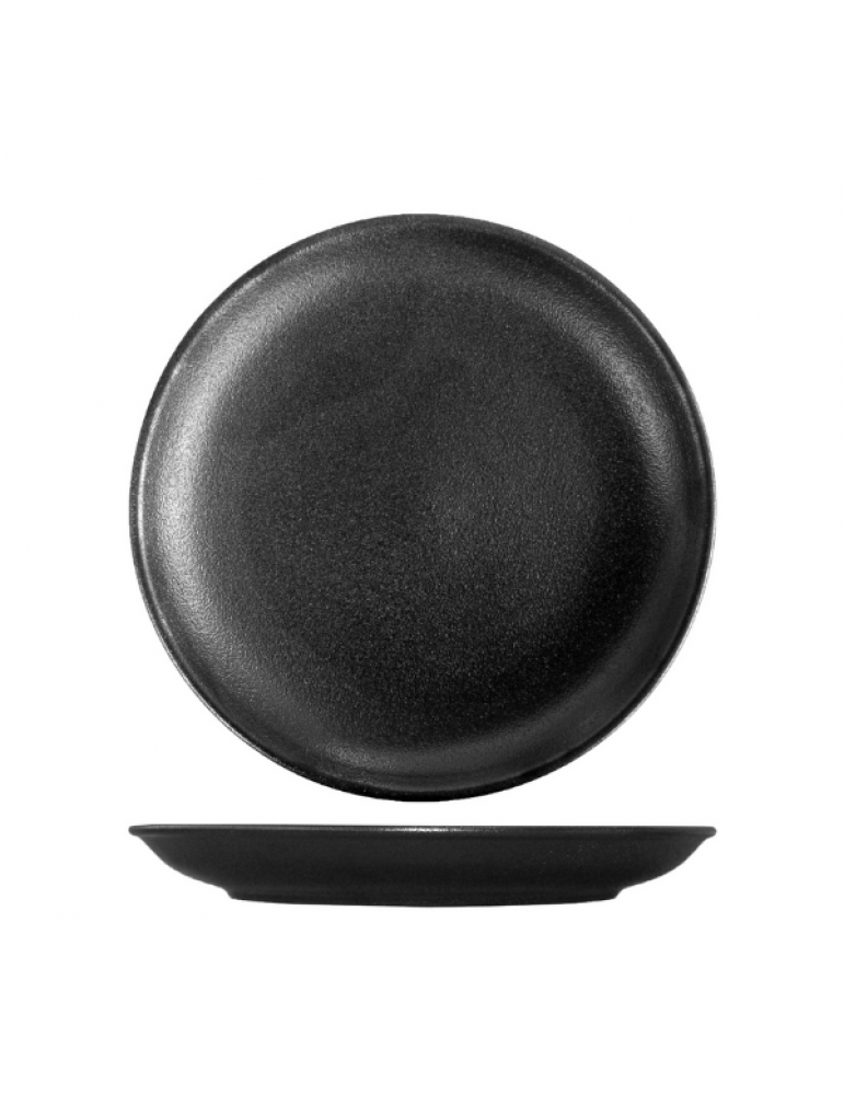 TEMPEST - BLACK - DEEP COUPE PLATE - 24CM (24) (PACK OF 24)