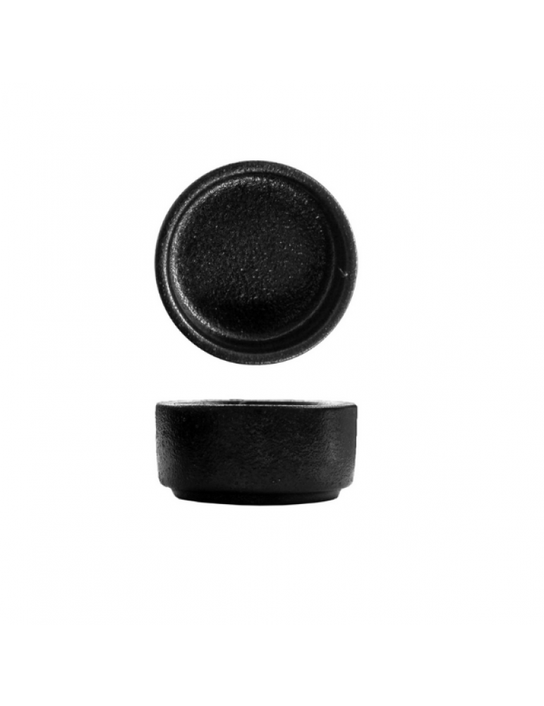 TEMPEST - BLACK - ROUND DISH - BLACK - 6.5CM (24) (PACK OF 24)