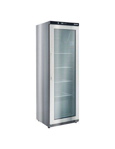POLARCAB UPRIGHT FREEZER WITH GLASS DOOR - 300LT