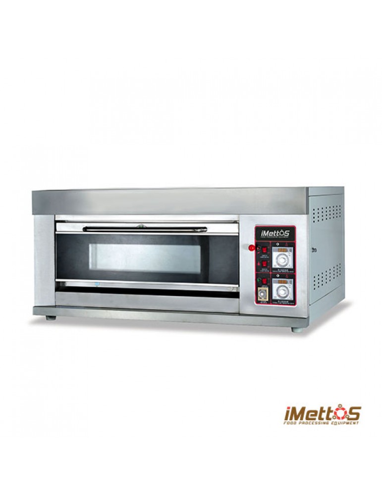 HEAVY DUTY GAS DECK OVEN SINGLE DECK GAS OVEN  - 2 TRAYS C&H