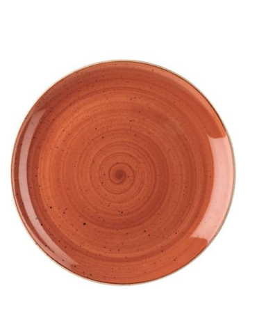 STONECAST - SPICED ORANGE - COUPE PLATE - 26CM (12) (PACK OF 12)