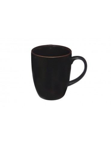 PRIMA - BLACK MUG - 30CL (24) (PACK OF 24)