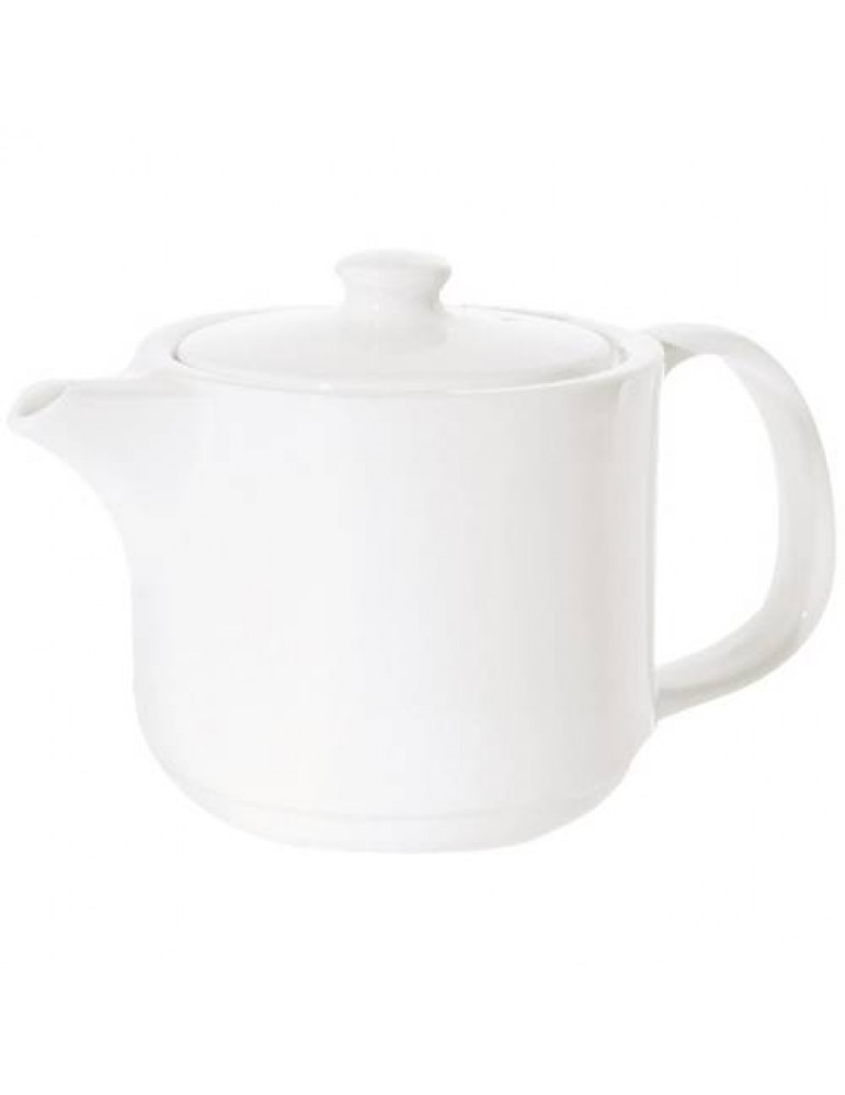 PRIMA - WHITE - TEA POT LID ONLY - 50CL (6) (PACK OF 6)