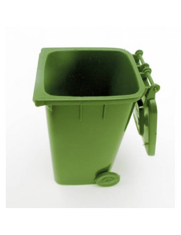MOBILE REFUSE BIN 130LT (GREEN) ORGANIC WASTE