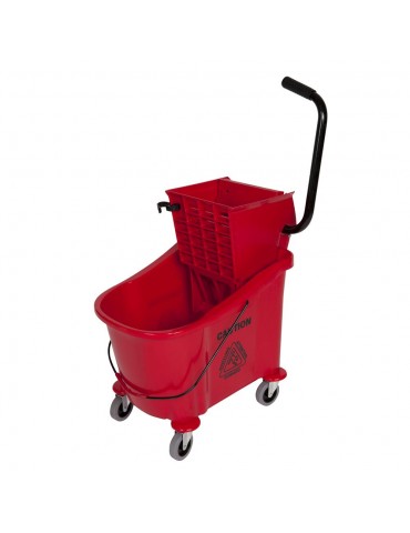 ECONO 36LT BUCKET & WRINGER (RED)