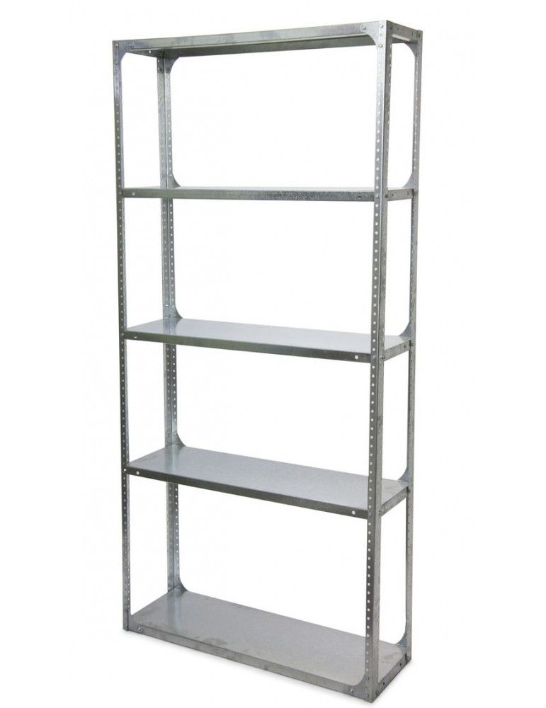 GALVINISED 4 TIER SHELVING 900x380x1900mm