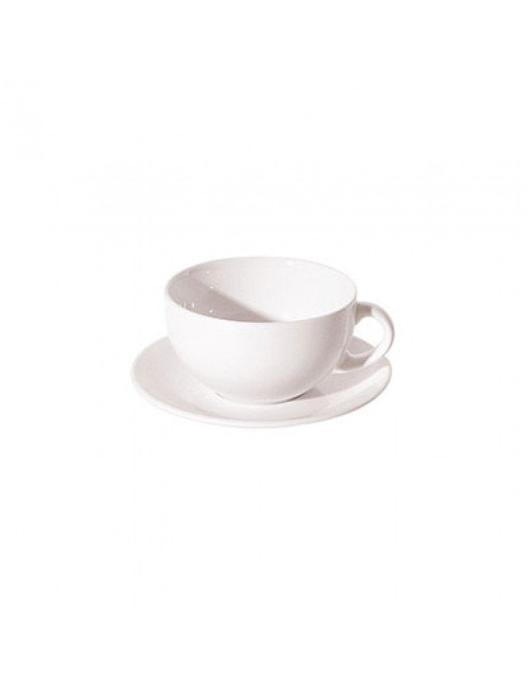 NEW BONE - WHITE - CAPPUCCINO CUP - 30CL (24) (PACK OF 24)