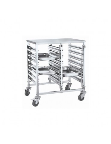 SMARTCHEF 1/1 G/N TROLLEY - 2 X 7 TIER
