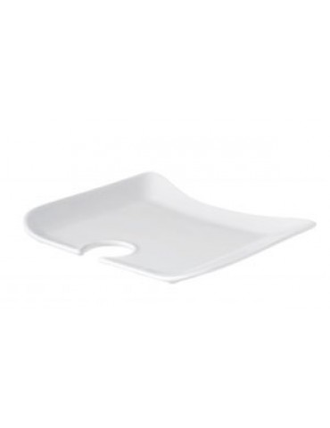 FORTIS - PRIMA - WHITE - COCKTAIL TRAY - 23CM (6 PACK)