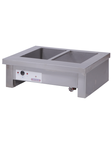 AQUARIUS 2 DIV TABLE MODEL BAIN MARIE (7-10 DAYS FOR MANUFACTURING)