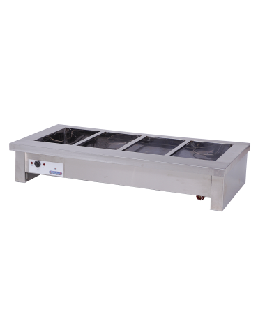 AQUARIUS 4 DIV TABLE MODEL BAIN MARIE (7-10 DAYS FOR MANUFACTURING)