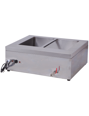 ECONO ( 9000 ) 2 DIV TABLE MODEL BAIN MARIE (7-10 DAYS FOR MANUFACTURE)