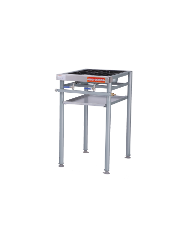 EZY GRILL 2 BURNER STAGGERED BOILING TABLE  (15 - 20 WORKING DAYS FOR DELIVERY)