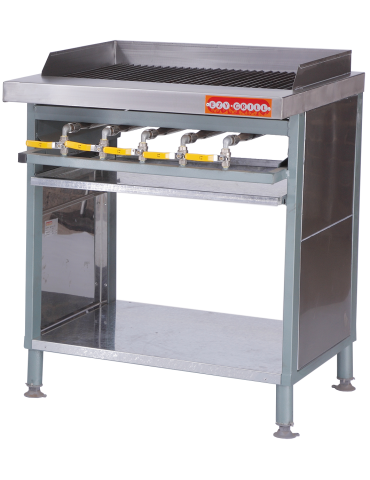 EZY GRILL 4 BURNER FLOOR MODEL GAS GRILLER (10-14 DAYS LEAD TIME )  (640X660X880MM)  