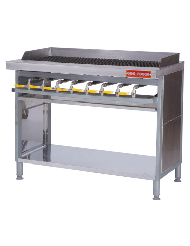 EZY GRILL 8 BURNER F/M GAS GRILLER  (10-14 WORKING DAYS FOR DELIVERY)