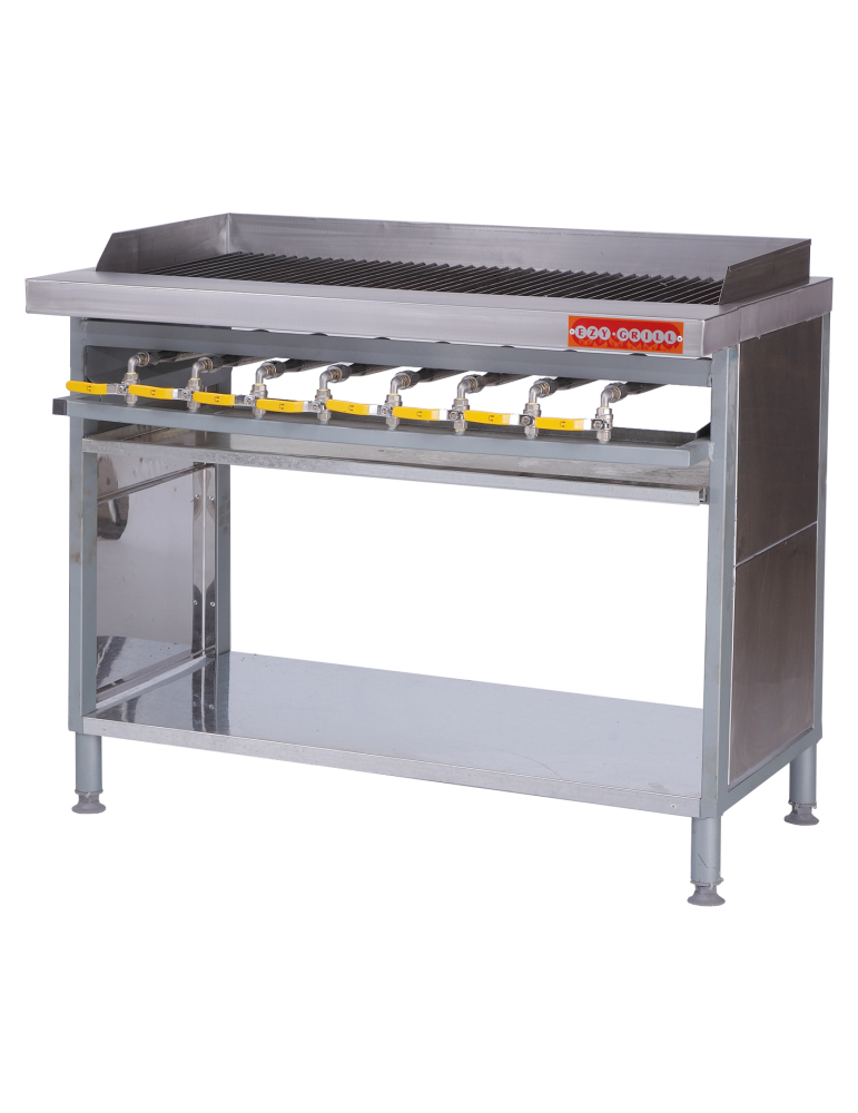 EZY GRILL 8 BURNER F/M GAS GRILLER  (10-14 WORKING DAYS FOR DELIVERY)