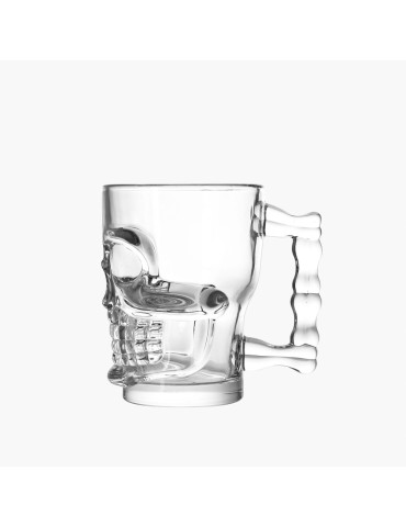 SKULL BEER MUG B&H 540ML (SET OF 6)