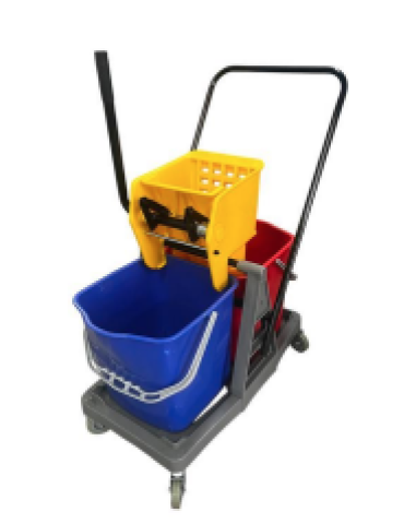 B-LINE 50lt DOUBLE BUCKET & WRINGER