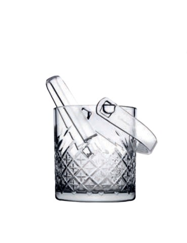Pasabahce Timeless Ice Bucket With Tongs